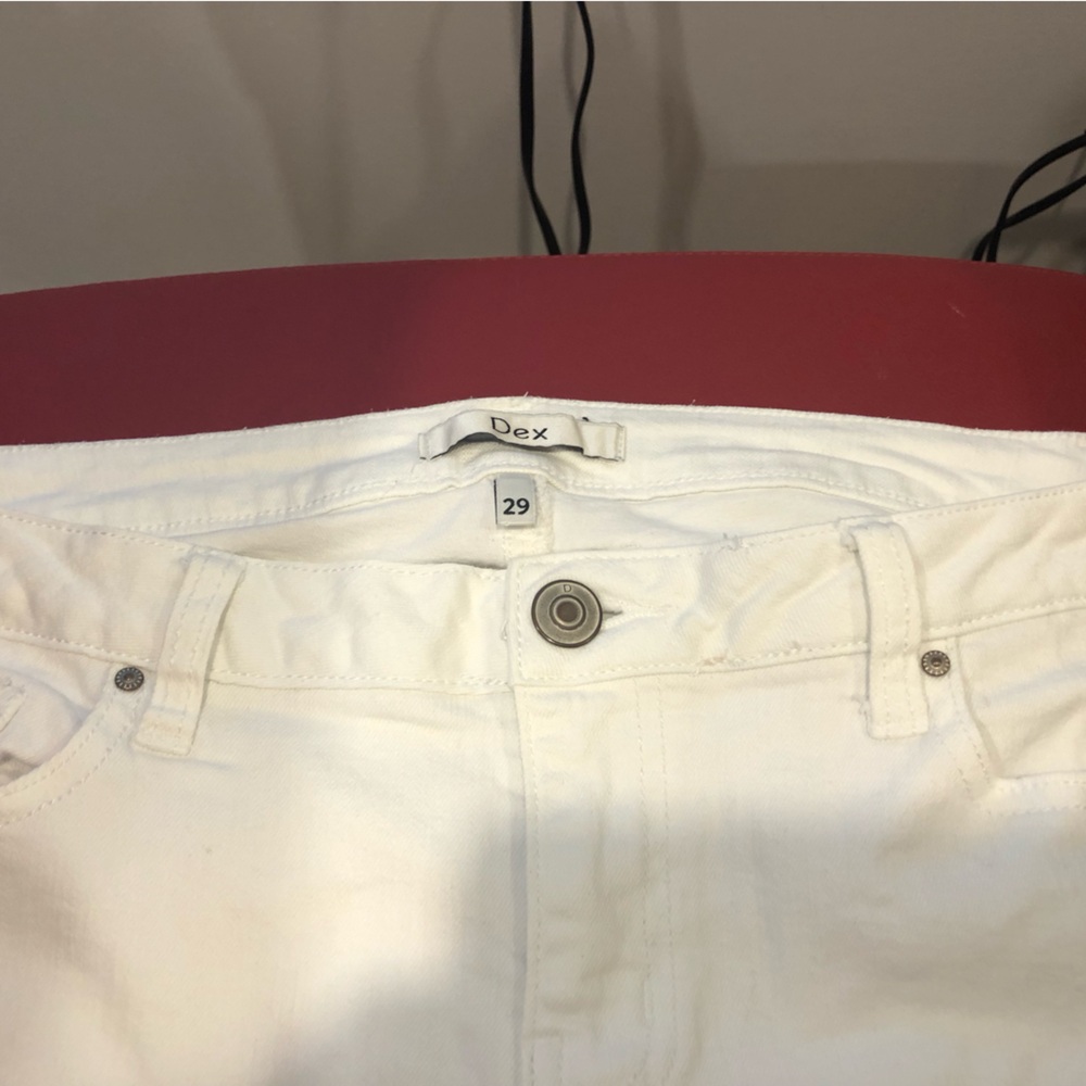Dex white jeans